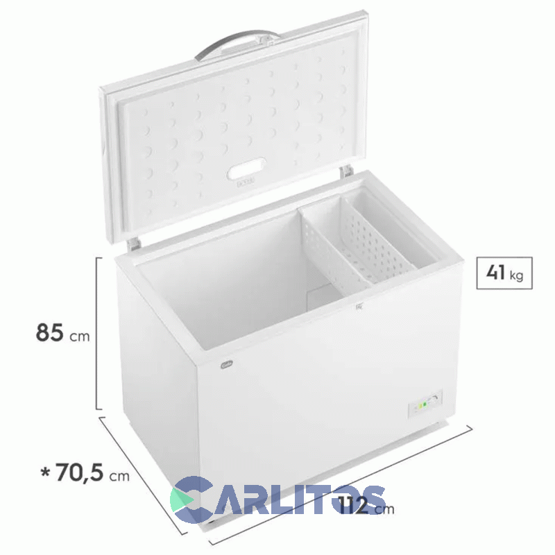 Freezer Horizontal Gafa 316 Litros Blanco Fghf300b-l