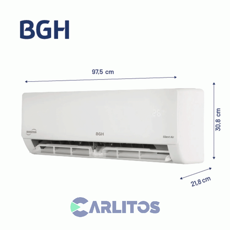 Aire Acondicionado Split Inverter Bgh 5500 Watts Frio/calor Bsi55wcnx