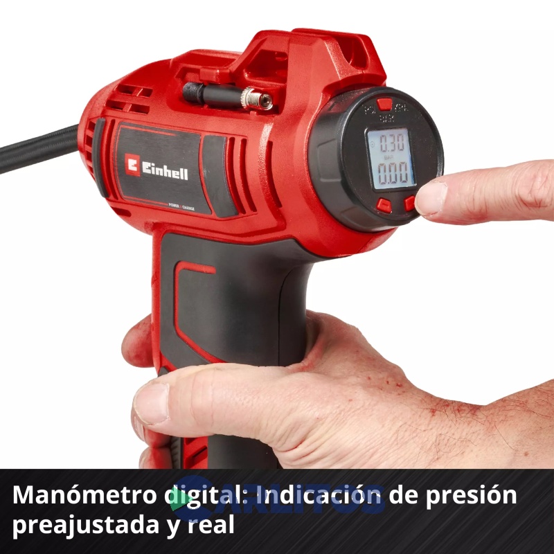 Compresor De Aire Inalambrico Einhell  18 V 2071010 Ce-Cc 18 Li-Solo