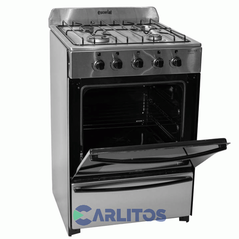 Cocina  A Gas Escorial 56 CM Inoxidable Gas Natural Master S2