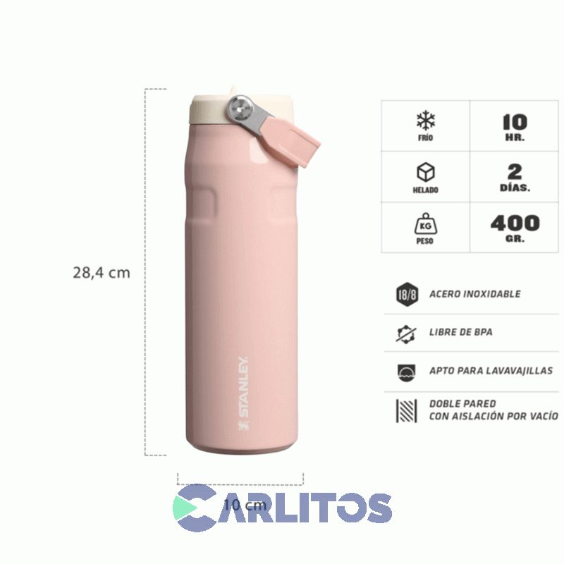 Botella Térmica Stanley Iceflow Flip Colección Oasis 710 Ml