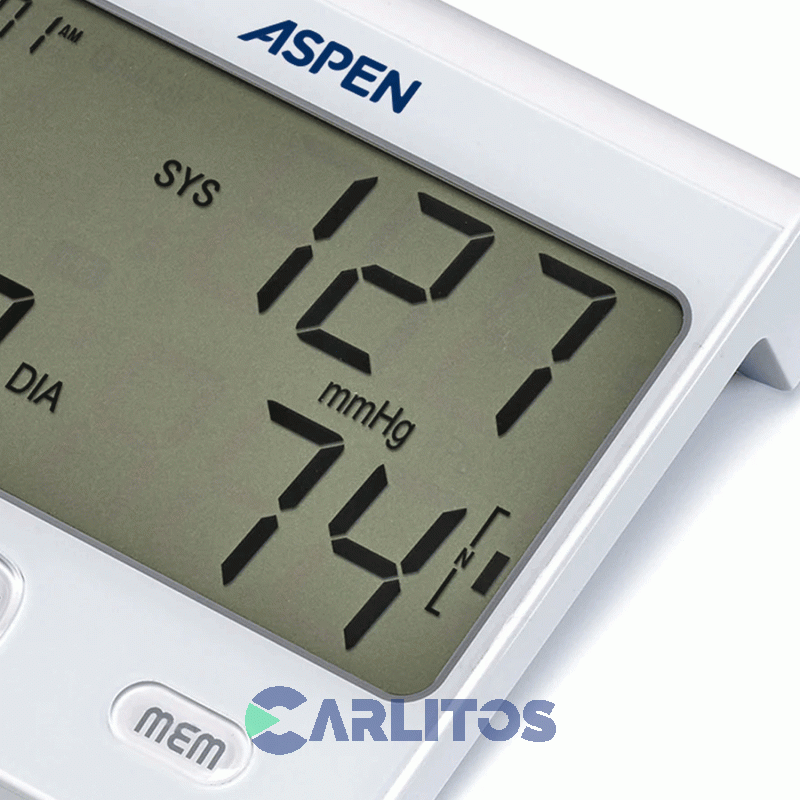 Tensiómetro Digital De Brazo Con Inflado Automático Aspen Dbp-6175
