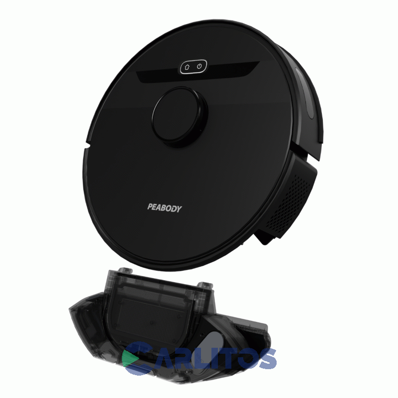 Aspiradora Y Trapeadora Robot Laser Sin Bolsa Peabody Pe-ar3530n