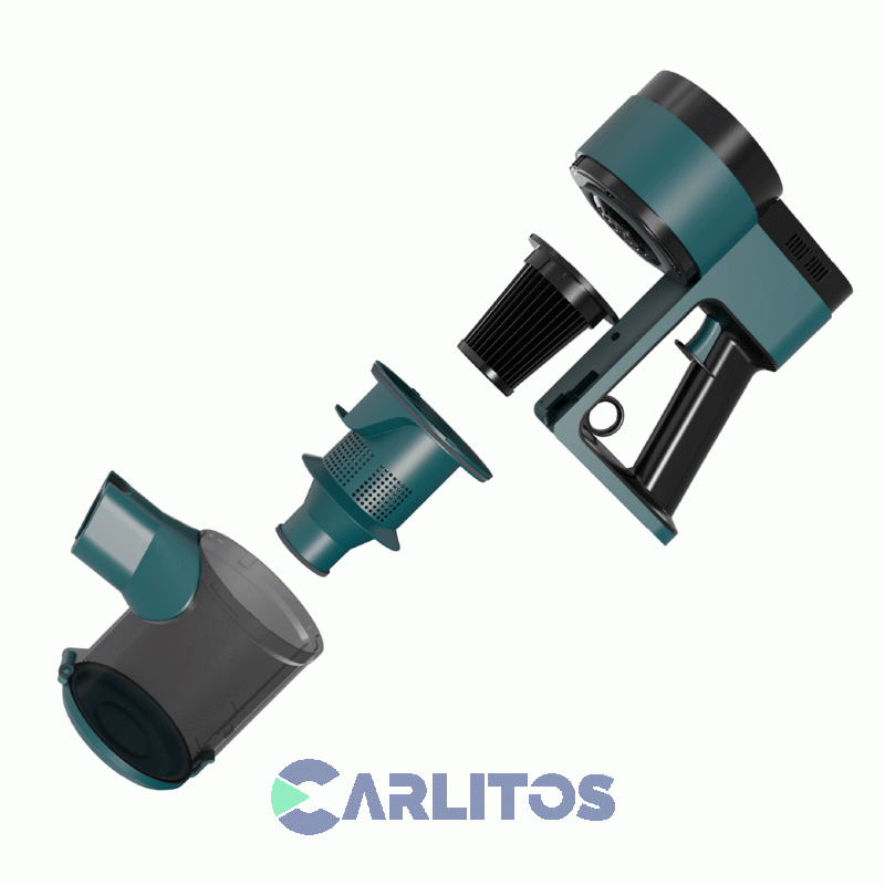 Aspiradora Sin Bolsa Inalambrica Peabody 2 en 1 Pe-asb500ng