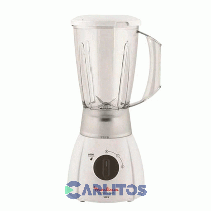 Licuadora Moulinex 550 Watts Optimix Plus Lm2701ar Blanca