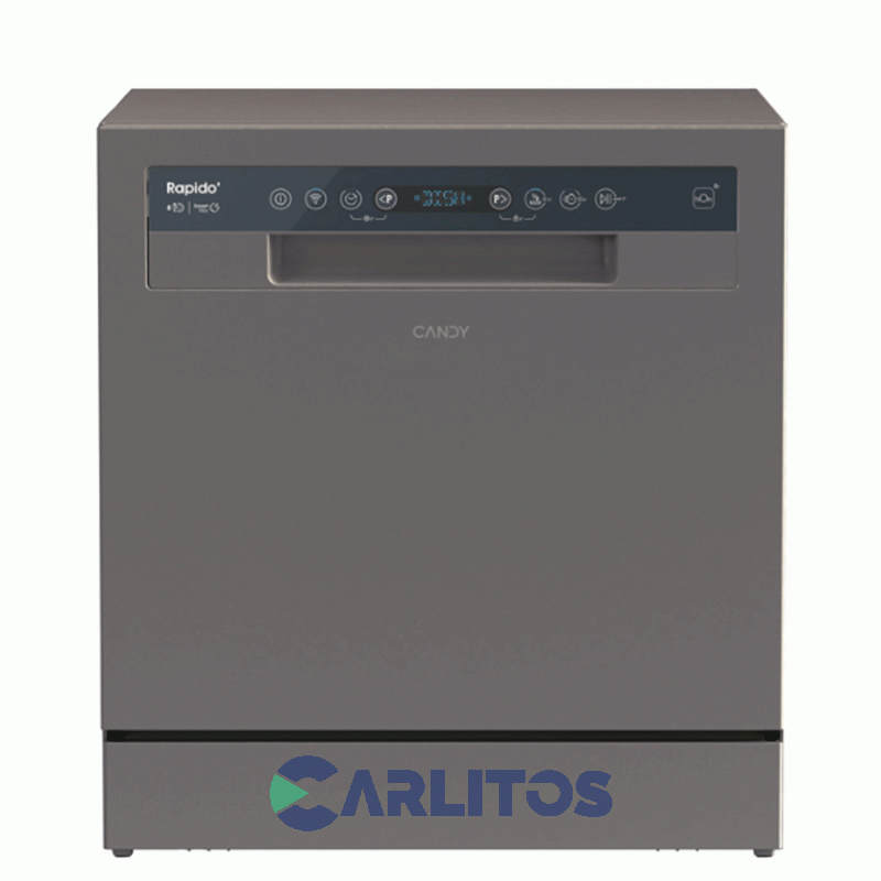 Lavavajilla Candy Inverter 8 Cubiertos Gris Cp8f9ffa-12