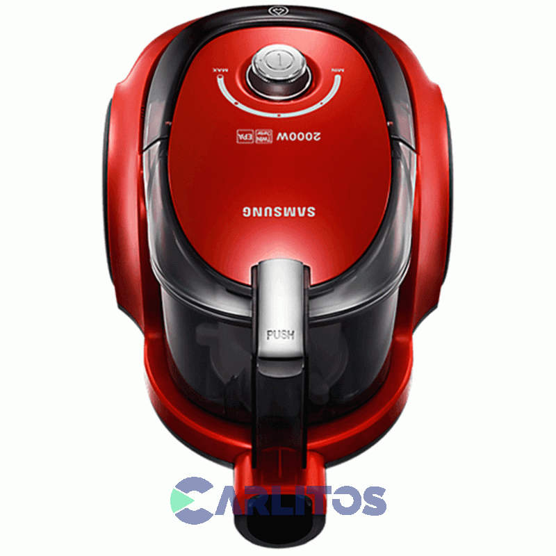 Aspiradora Sin Bolsa Samsung 2000 Watts Vc20nmarf Roja