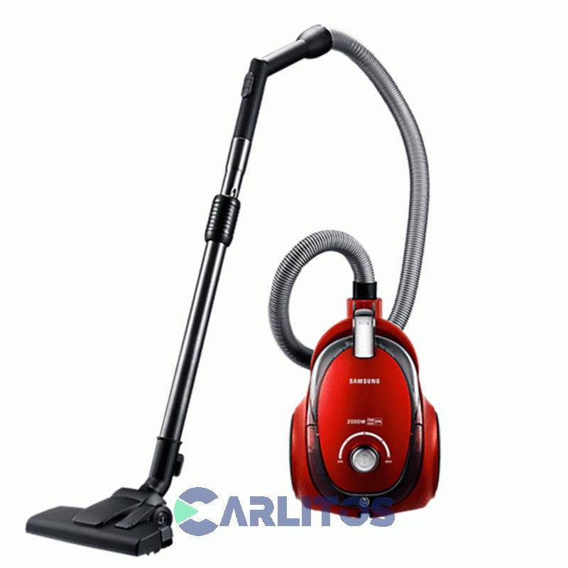 Aspiradora Sin Bolsa Samsung 2000 Watts Vc20nmarf Roja