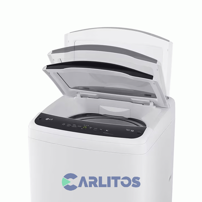 Lavarropa Carga Superior LG Inverter 10.5 KG 720 RPM Blanco Wt11wvtb