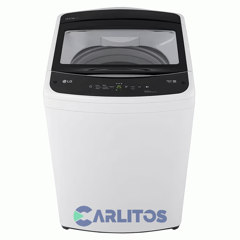 Lavarropa Carga Superior LG Inverter 10.5 KG 720 RPM Blanco Wt11wvtb