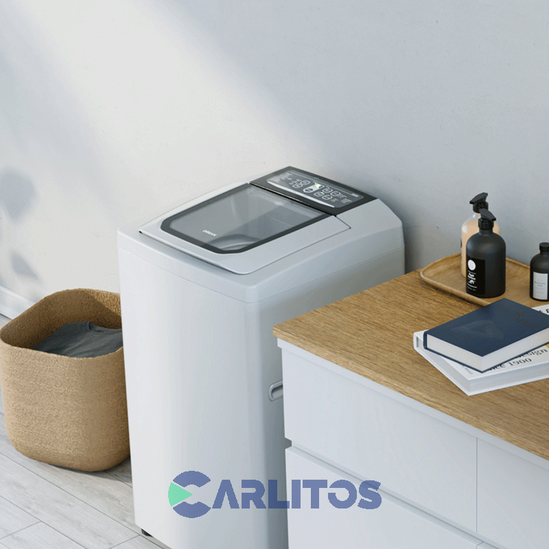 Lavarropa Carga Superior Drean 6.5 KG 800 RPM Blanco Concept Neo Fuzzy 658