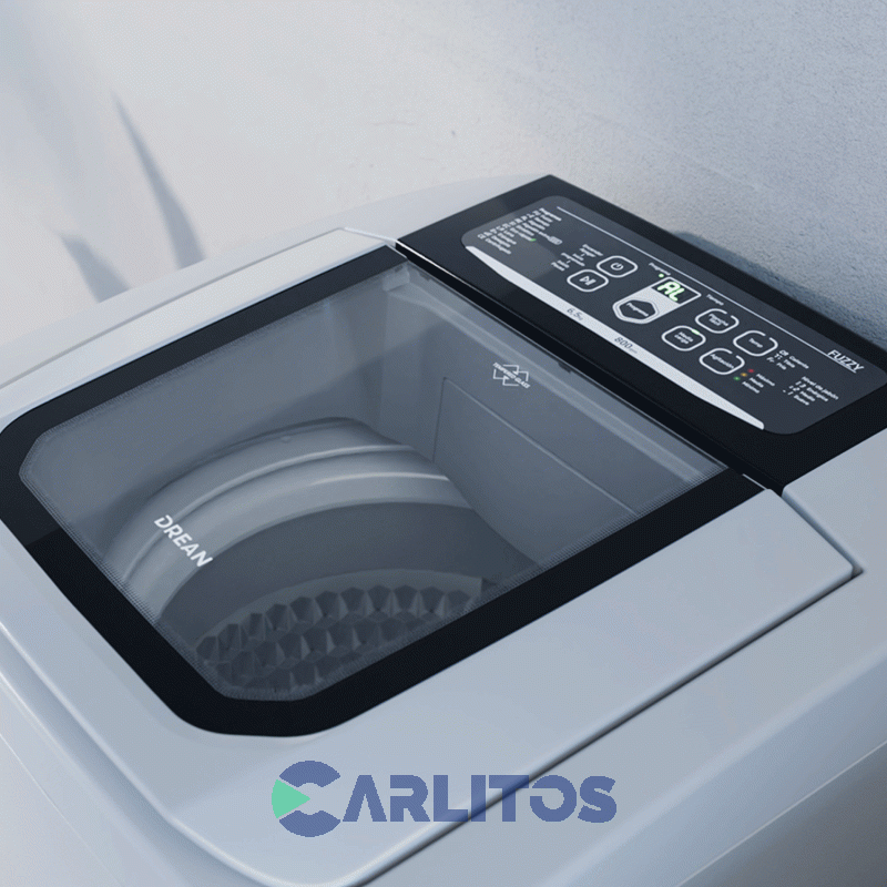 Lavarropa Carga Superior Drean 6.5 KG 800 RPM Blanco Concept Neo Fuzzy 658