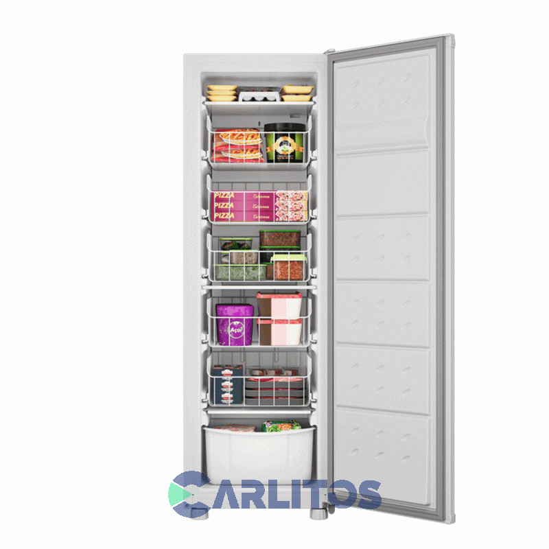 Freezer Vertical Blanco 142 Litros Eslabon De Lujo Evu20mb
