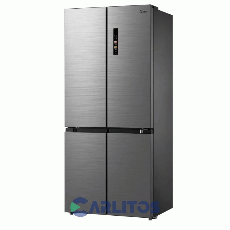 Heladera No Frost Multidoor Midea Inverter 475 Litros Acero Inoxidable Mdrm691fgf46ad