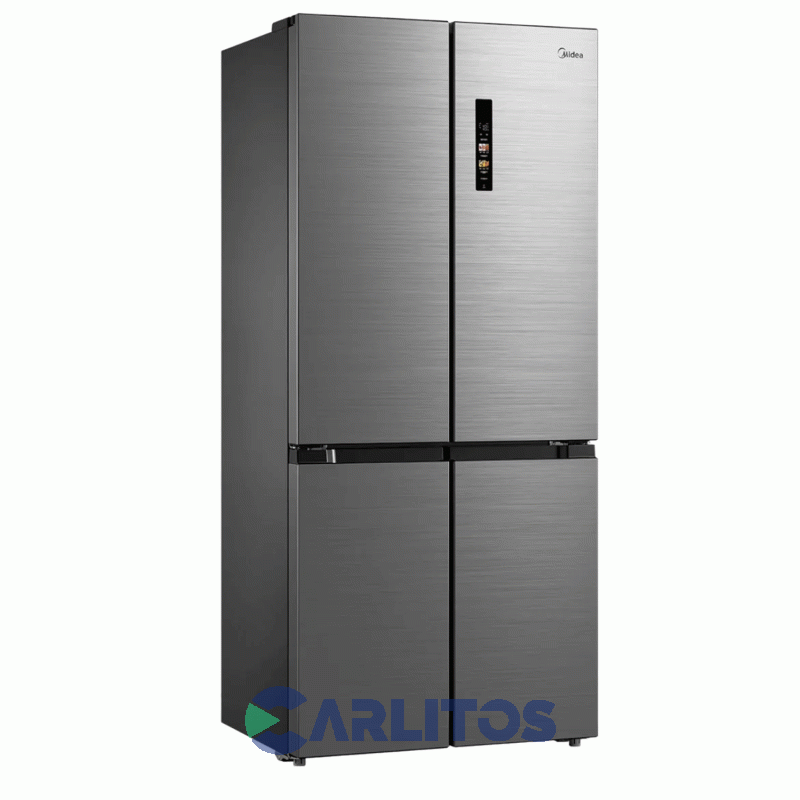 Heladera No Frost Multidoor Midea Inverter 475 Litros Acero Inoxidable Mdrm691fgf46ad
