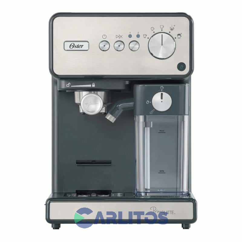 Cafetera Express Oster Automatica Primalatte Silver 15 Bares Bvstem6604ss