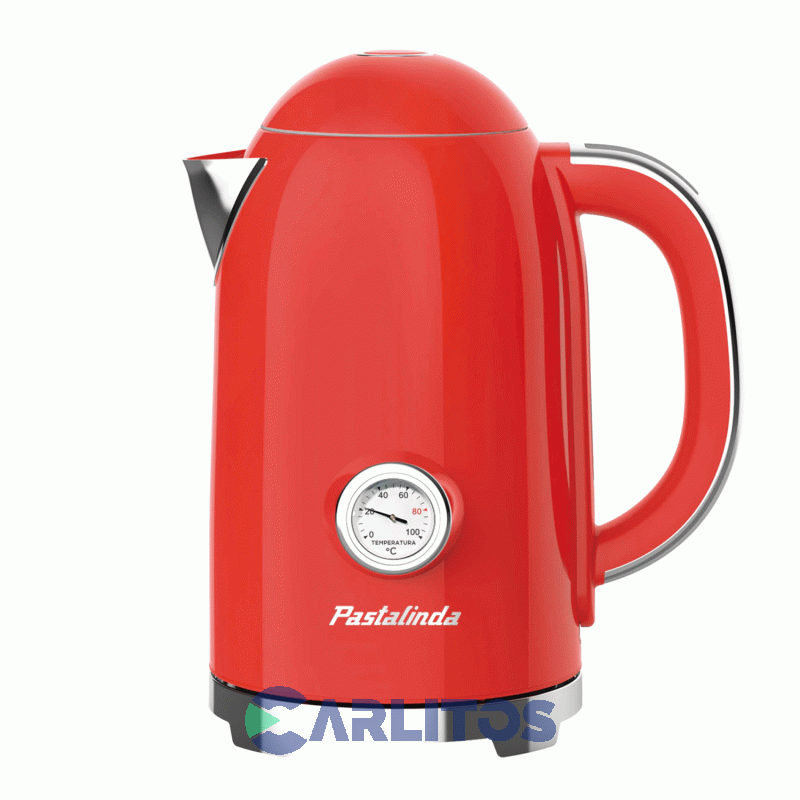 Pava Electrica Digital Pastalinda Roja Ke-1108bdgt