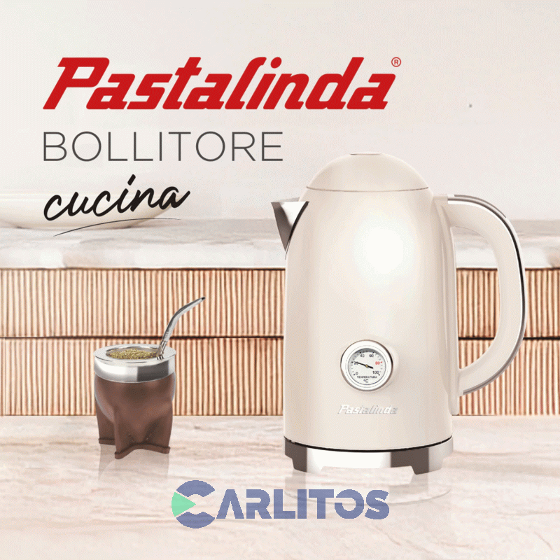 Pava Electrica Digital Pastalinda Crema Ke-1108bdgt