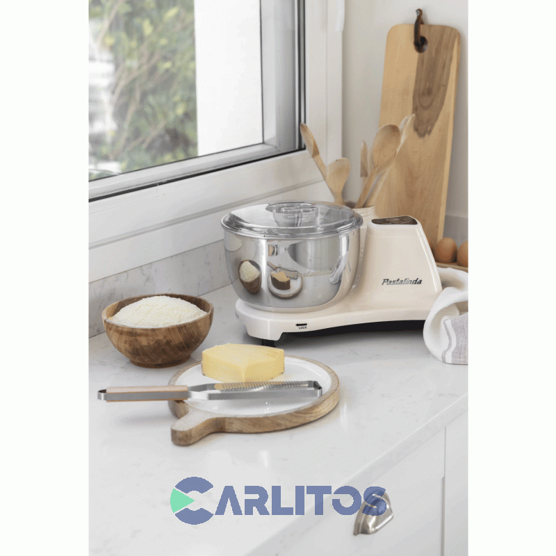Amasadora Con Bowl Pastalinda 260 Wts Sm-1591 Crema