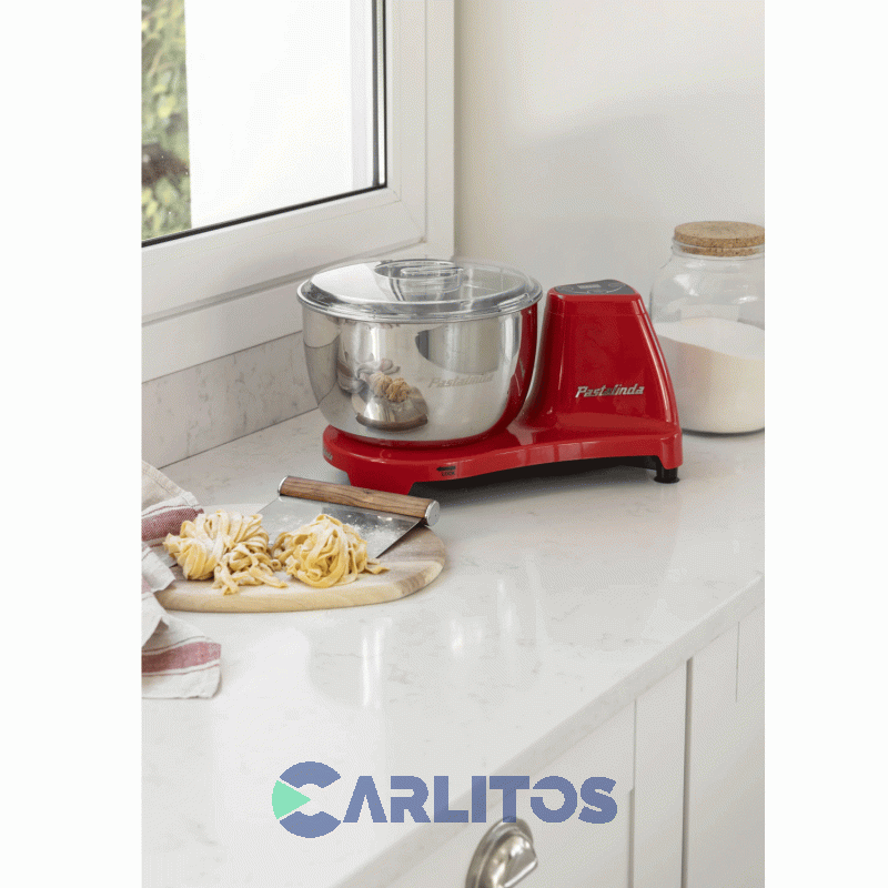 Amasadora Con Bowl Pastalinda 260 WTS Roja Sm-1591