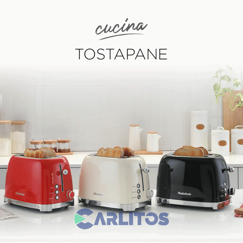 Tostadora Electrica Roja Pastalinda Wt-330c