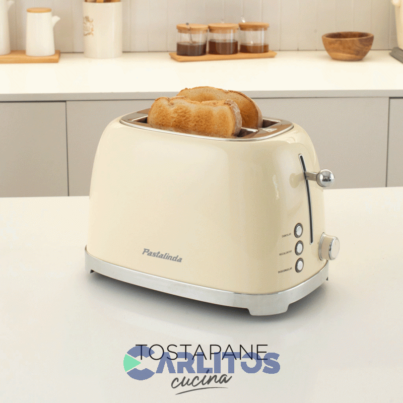 Tostadora Electrica Crema Pastalinda  Wt-330c