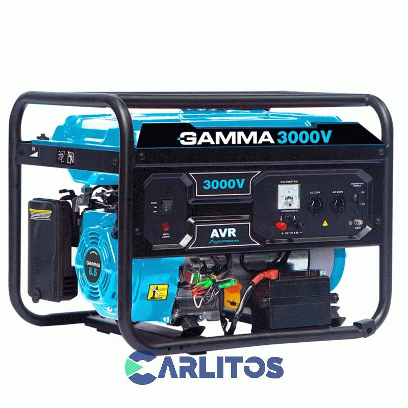 Generador Electrico Gamma Monofasico 3000 Watts Ge3480ar