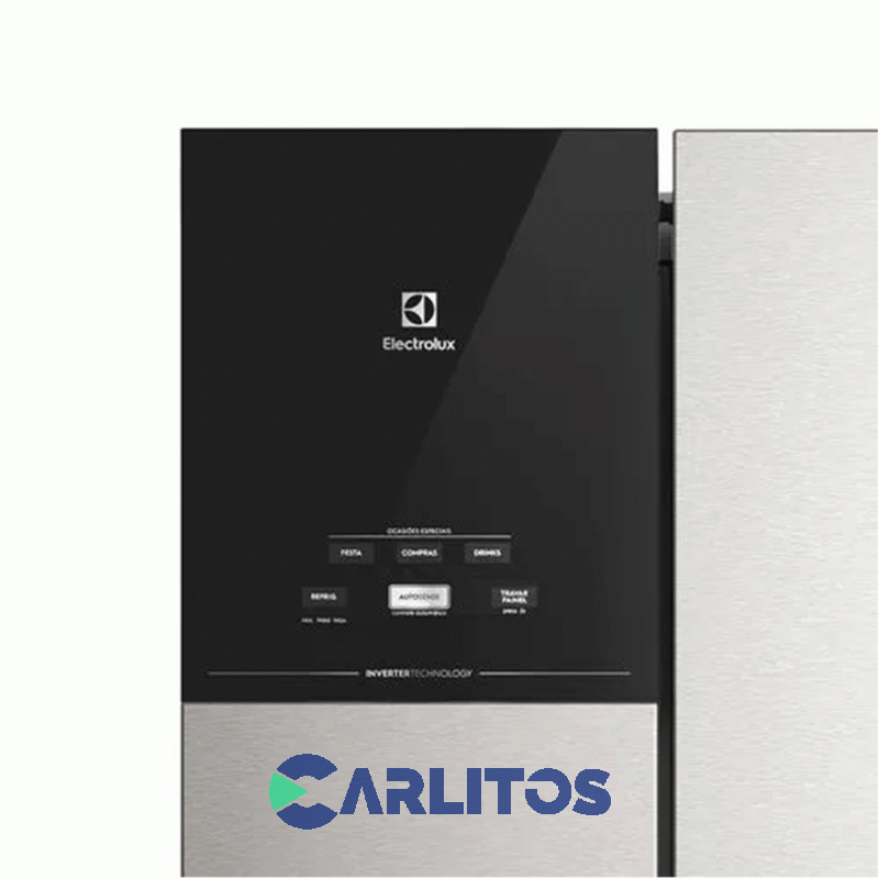 Heladera No Frost Electrolux Combi Inverter 523 Litros  Acero Inoxidable Im7s