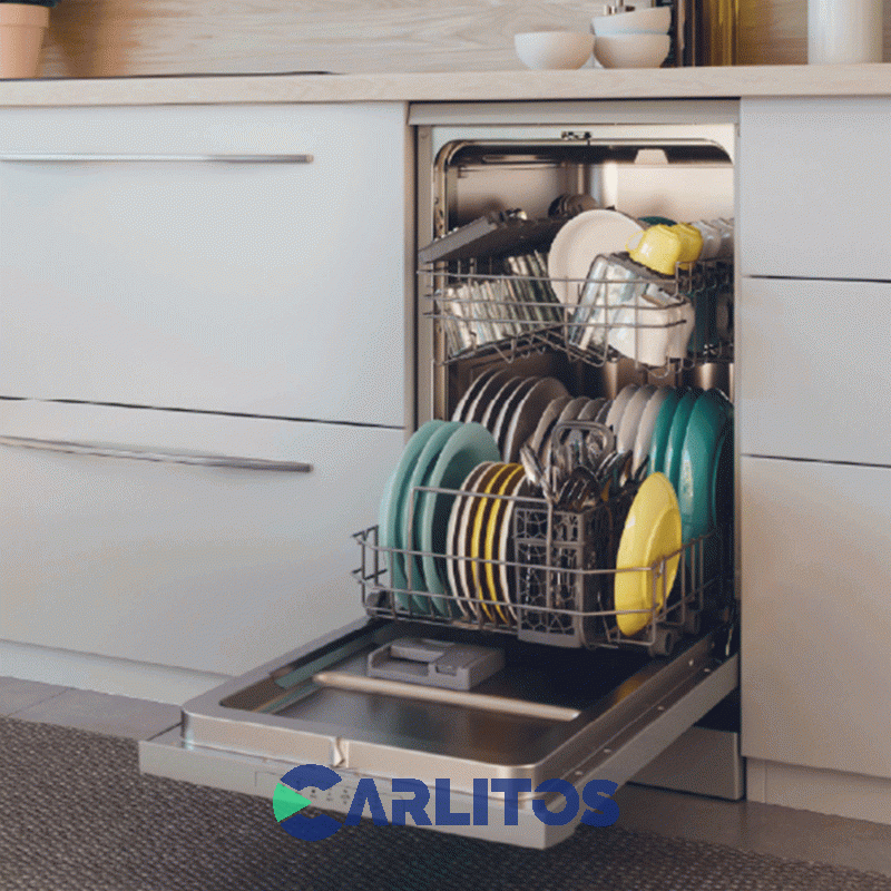 Lavavajilla Candy 10 Cubiertos Gris Cdph2d1047s-12