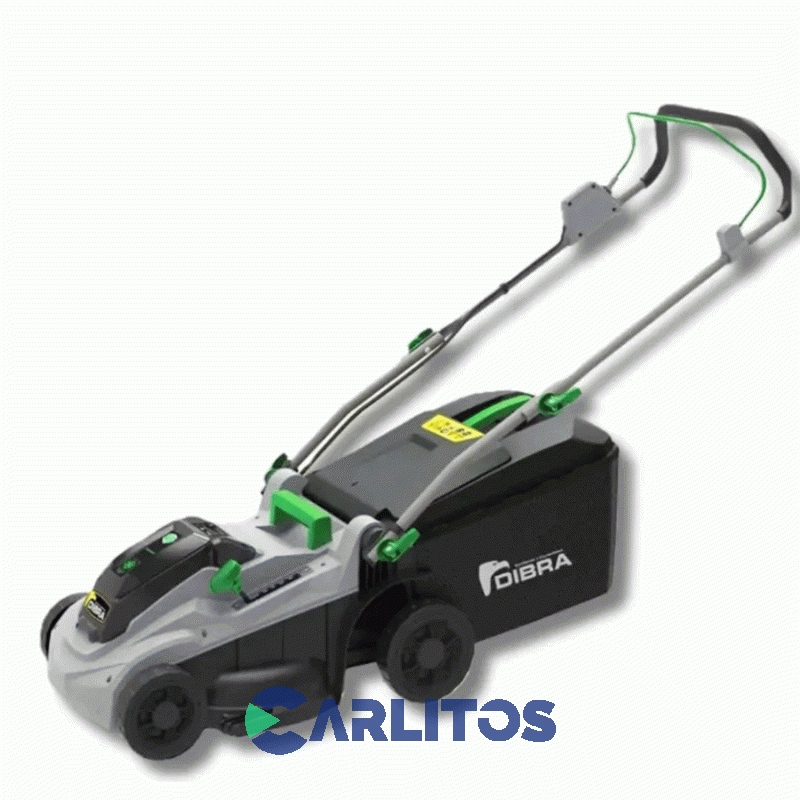 Cortadora De Cesped Inalambrica Dibra 2 x 20 V Con Recolector-6 P.Corte Tt-blm370-c
