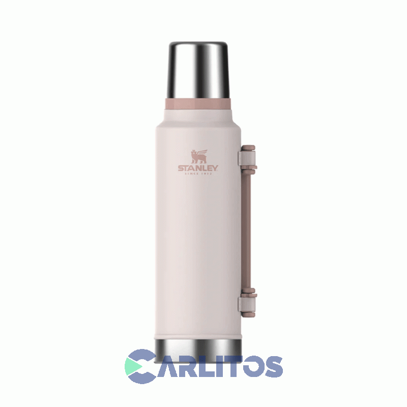Termo De Mate Stanley Legendario Clásico XL 1.4 Litros Rose Quartz