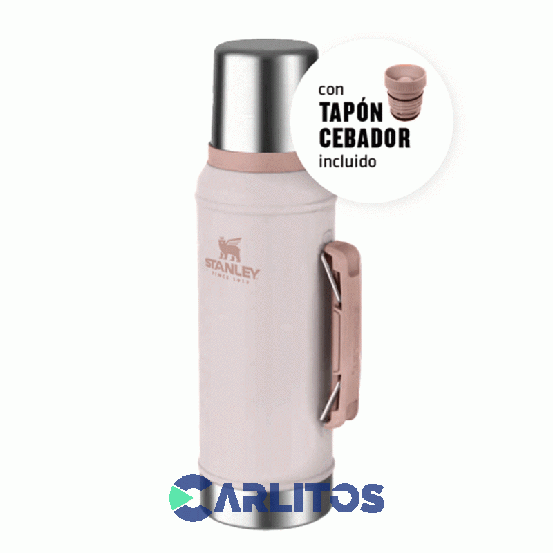 Termo De Mate Stanley Legendario Clásico 0.950 Litros Rose Quartz