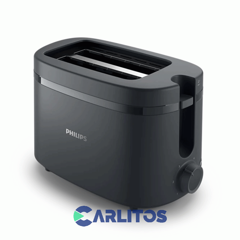 Tostadora Electrica Philips Essentials Collection Negro Hd2510/90