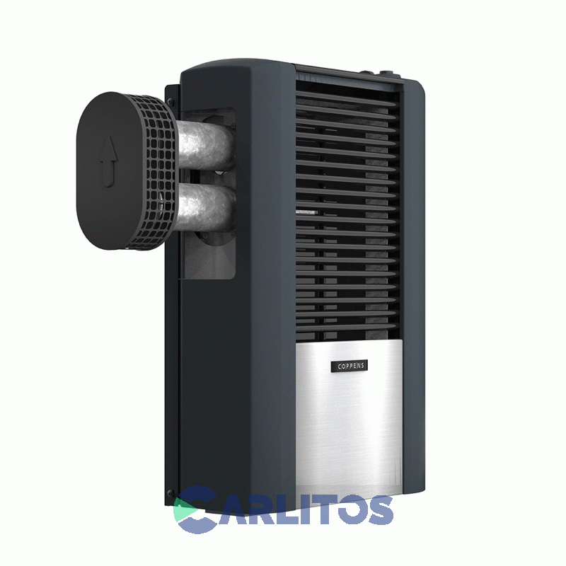 Calefactor Coppens Peltre Acero 2500 Kc TB Salida Derecha/Izquierda Multigas