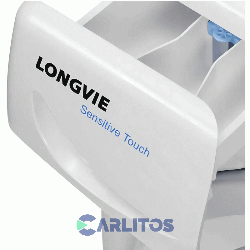 Lavarropa Carga Frontal Longvie 6.5 KG - 1000 RPM Blanco L16510