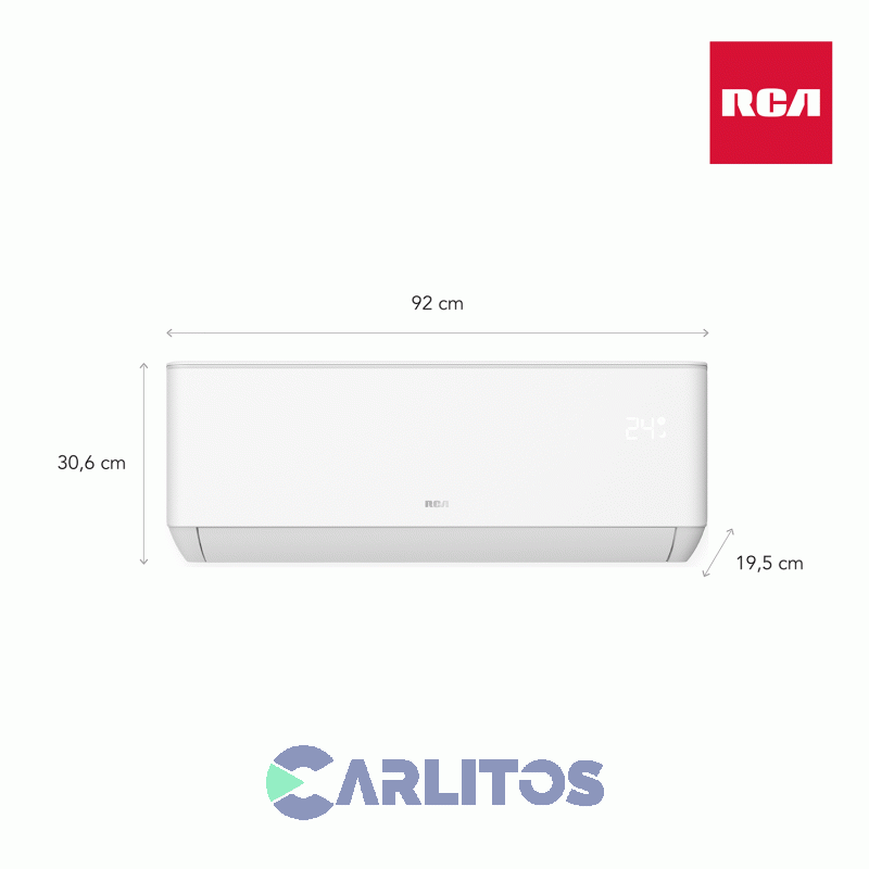 Aire Acondicionado Split Inverter Ai Smart Rca 5700 Watts - Frio/Calor Smart5700inv-f-sk