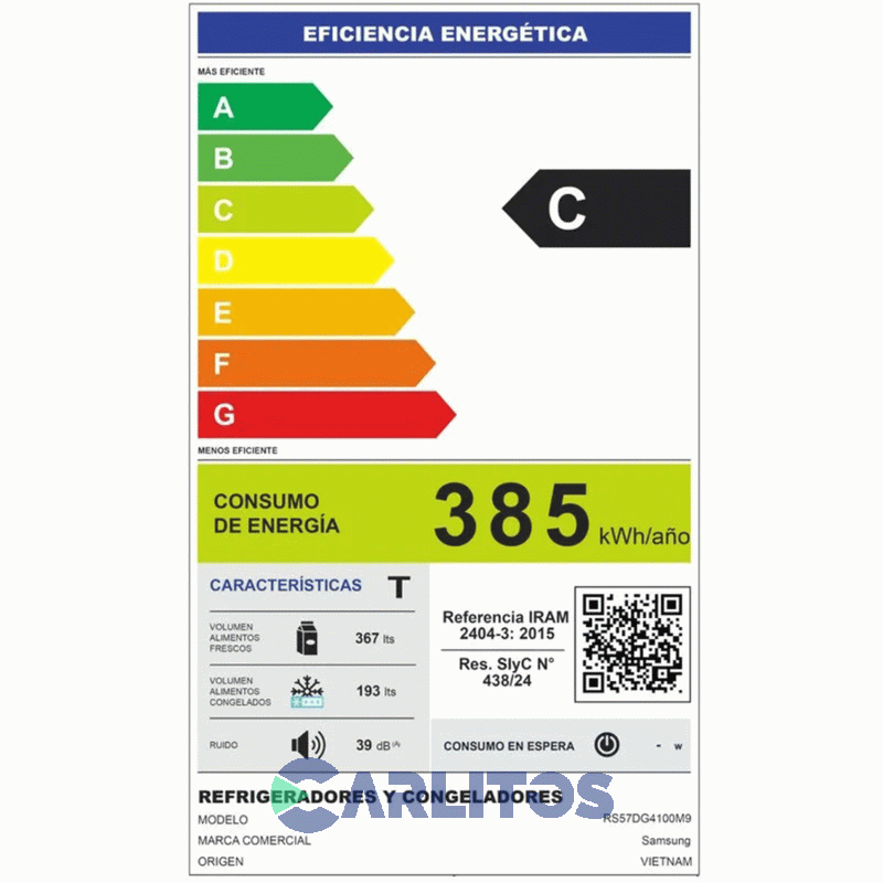 Heladera No Frost Samsung Inverter 560 Litros Side By Side Acero Inoxidable Rs57dg4100m9bg