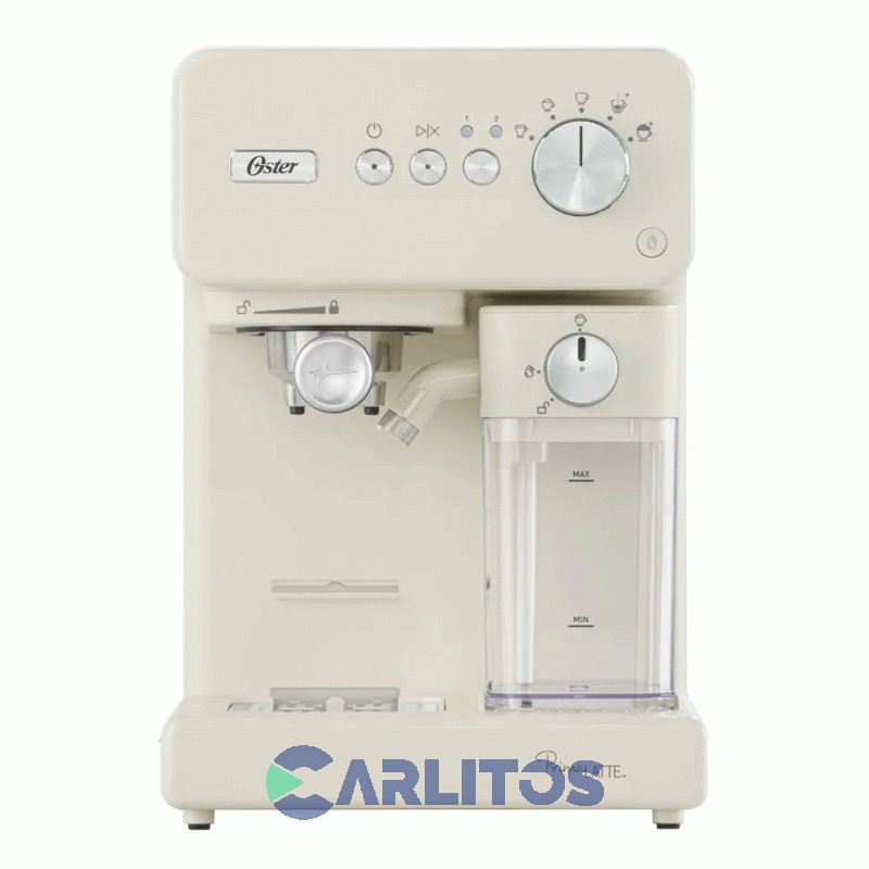 Cafetera Express Oster Automatica Primalatte Blanca15 Bares Bvstem6604w