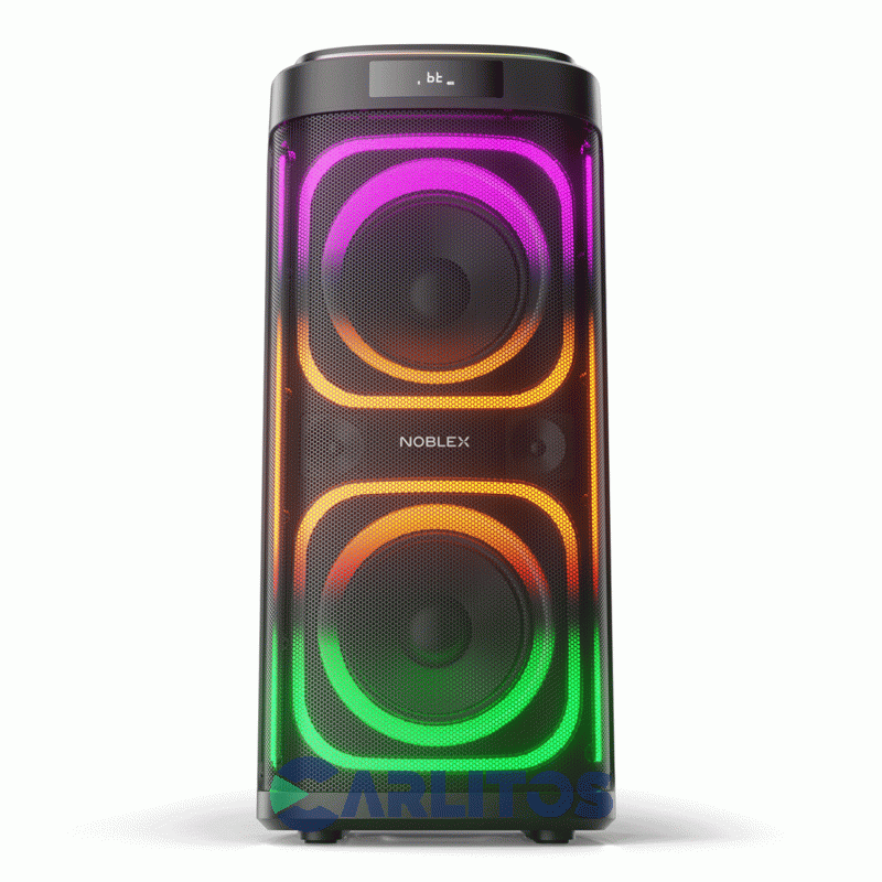 Parlante Torre Noblex Con Bluetooth Y Bateria 4700 Watts Pmpo Sq208g1