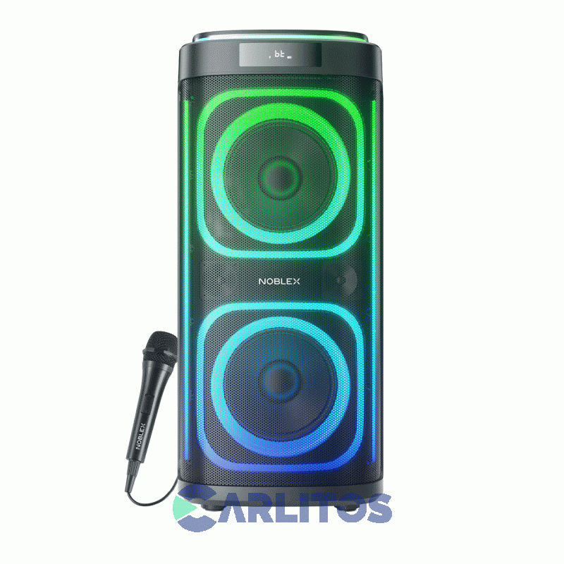 Parlante Torre Noblex Con Bluetooth Y Bateria 4700 Watts Pmpo Sq208g1