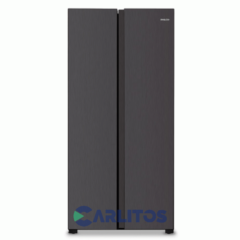 Heladera No Frost Side By Side Philco Inverter 428 Litros Negra Phsb450n