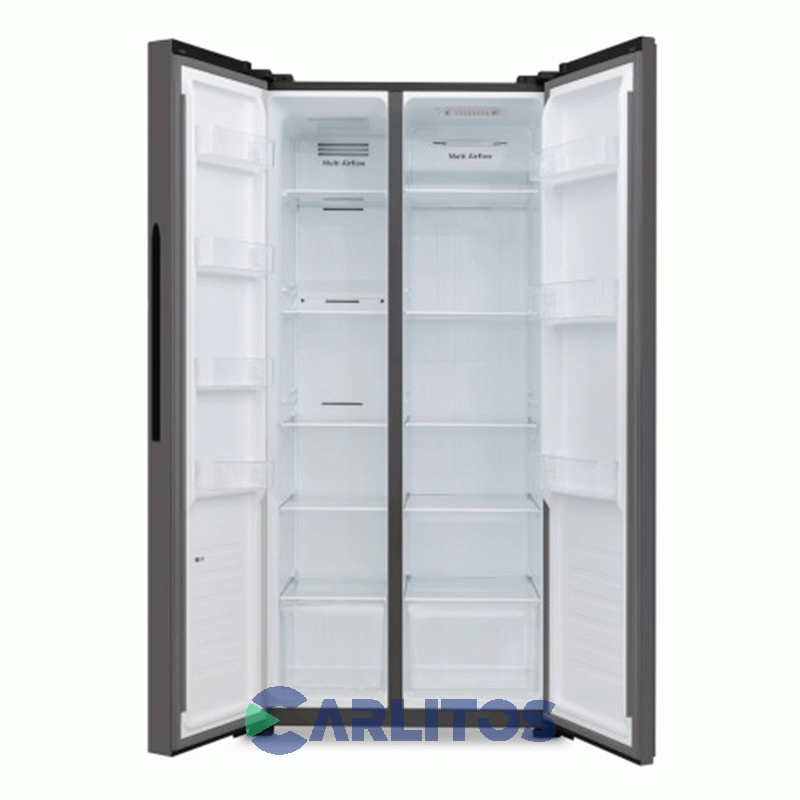 Heladera No Frost Side By Side Philco Inverter 428 Litros Negra Phsb450n
