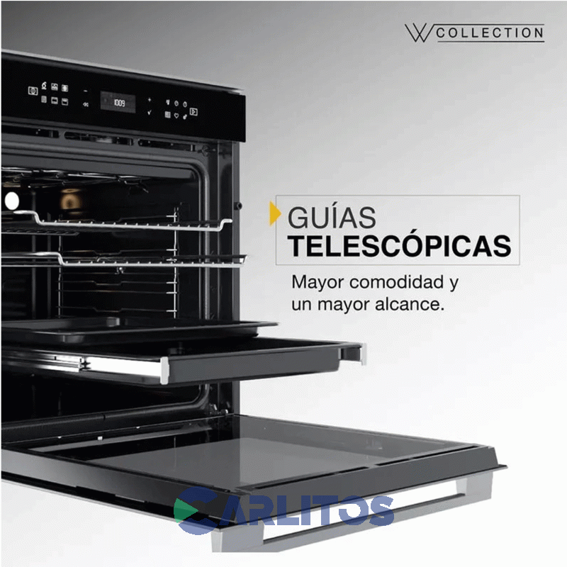 Horno Electrico Grill Whirlpool Empotrable  Acero inoxidable 60 Cm - Woc73as