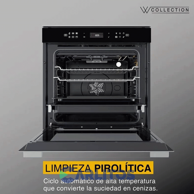 Horno Electrico Grill Whirlpool Empotrable  Acero inoxidable 60 Cm - Woc73as