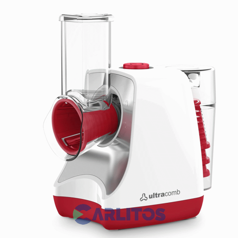 Multirallador Electrico Ultracomb Con 3 Conos Gr2600b