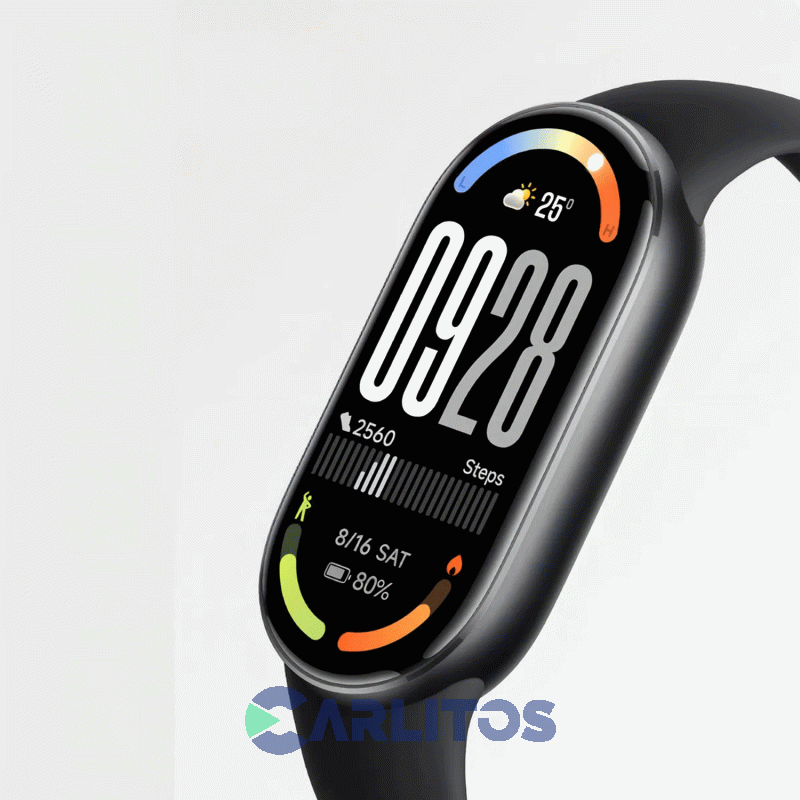 Reloj Inteligente Xiaomi Smart Band 10 Bhr07pygl Negro