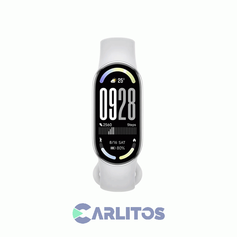 Reloj Inteligente Xiaomi Smart Band 10 Bhr07psgl Glacier Silver