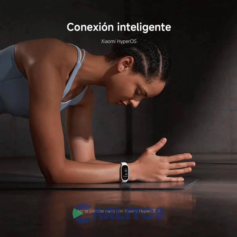 Reloj Inteligente Xiaomi Smart Band 10 Bhr07psgl Glacier Silver