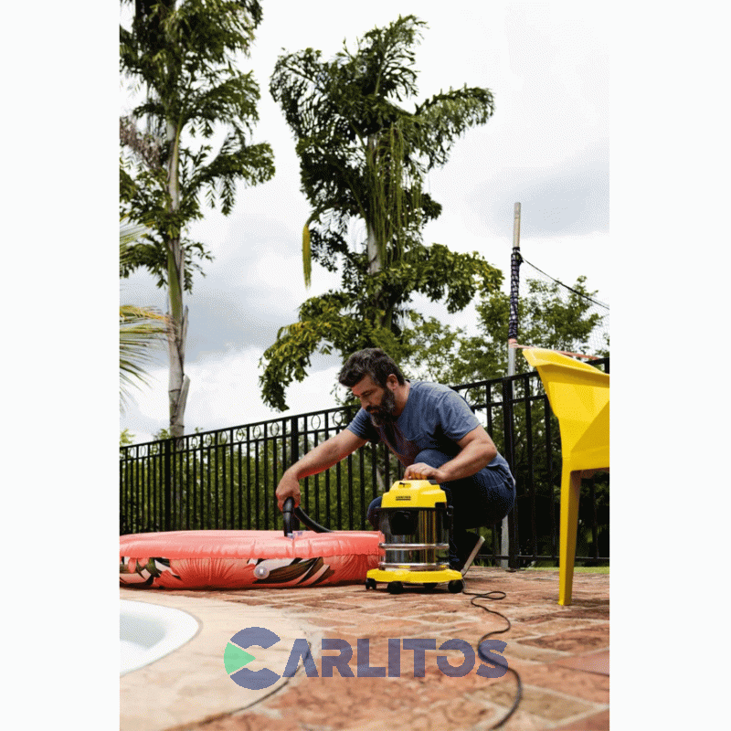 Aspiradora Sistema Seco Humedo Karcher 1000 Watts Wdl 1s