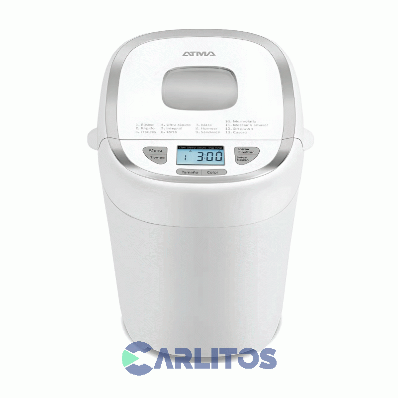 Horno Electrico Atma De Pan Blanco Hpat24wp
